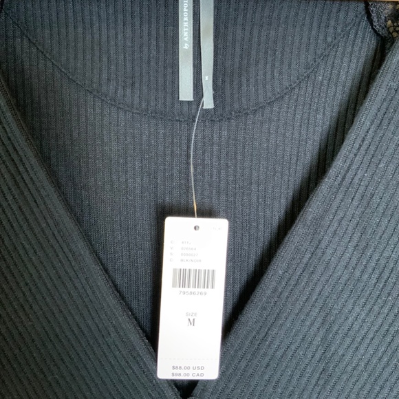 Anthropologie Lace-Sleeve Sweater Top - Picture 7 of 16